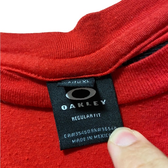 Vintage Oakley T-Shirt Size XL Center Logo TEAM USA 90s Y2K Olympics Rare - Picture 4 of 8